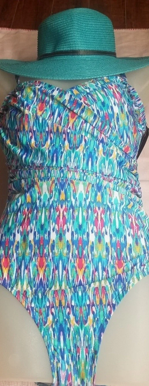 Jantzen multi color swimsuit